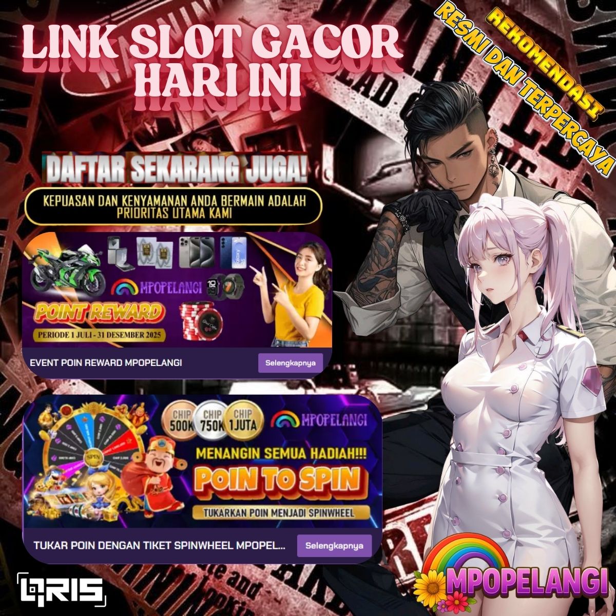 Read more about the article Link Slot Gacor Hari Ini – Mainkan dan Menangkan Jackpot Besar di MPOPELANGI!