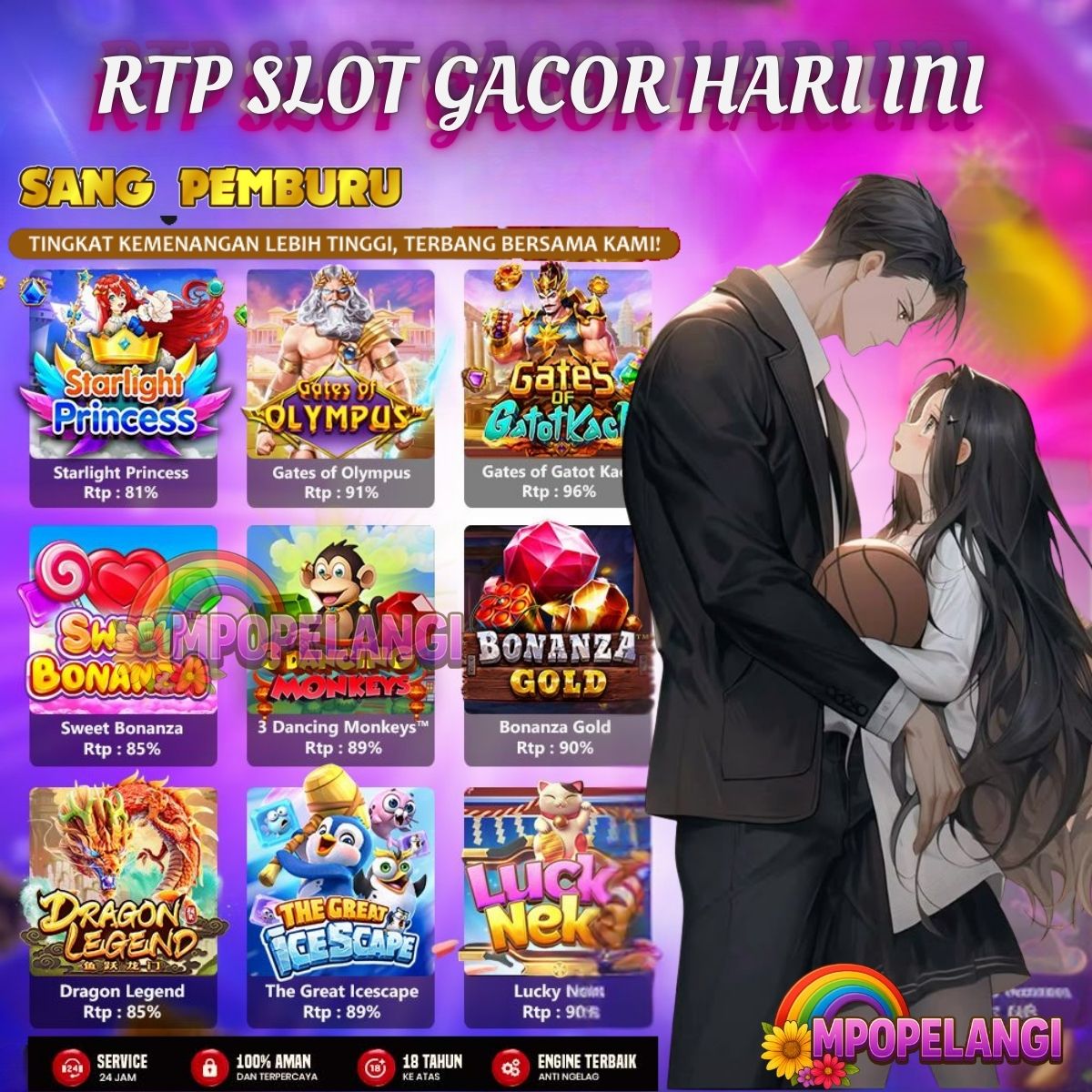 Read more about the article RTP Slot Gacor Hari Ini – Mainkan Slot Terbaik di MPOPELANGI dan Menangkan Jackpot!