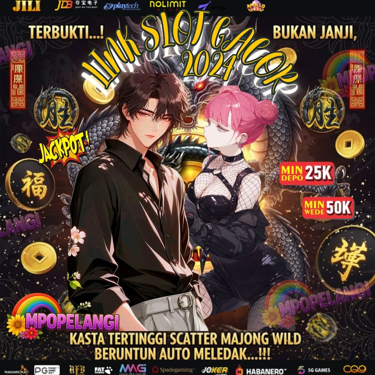 Read more about the article Link Slot Gacor 2024 MPOPELANGI Jackpot Terpercaya disini
