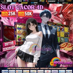 Read more about the article Slot Gacor 4D – Menangkan Jackpot Besar di MPOPELANGI Sekarang Juga!